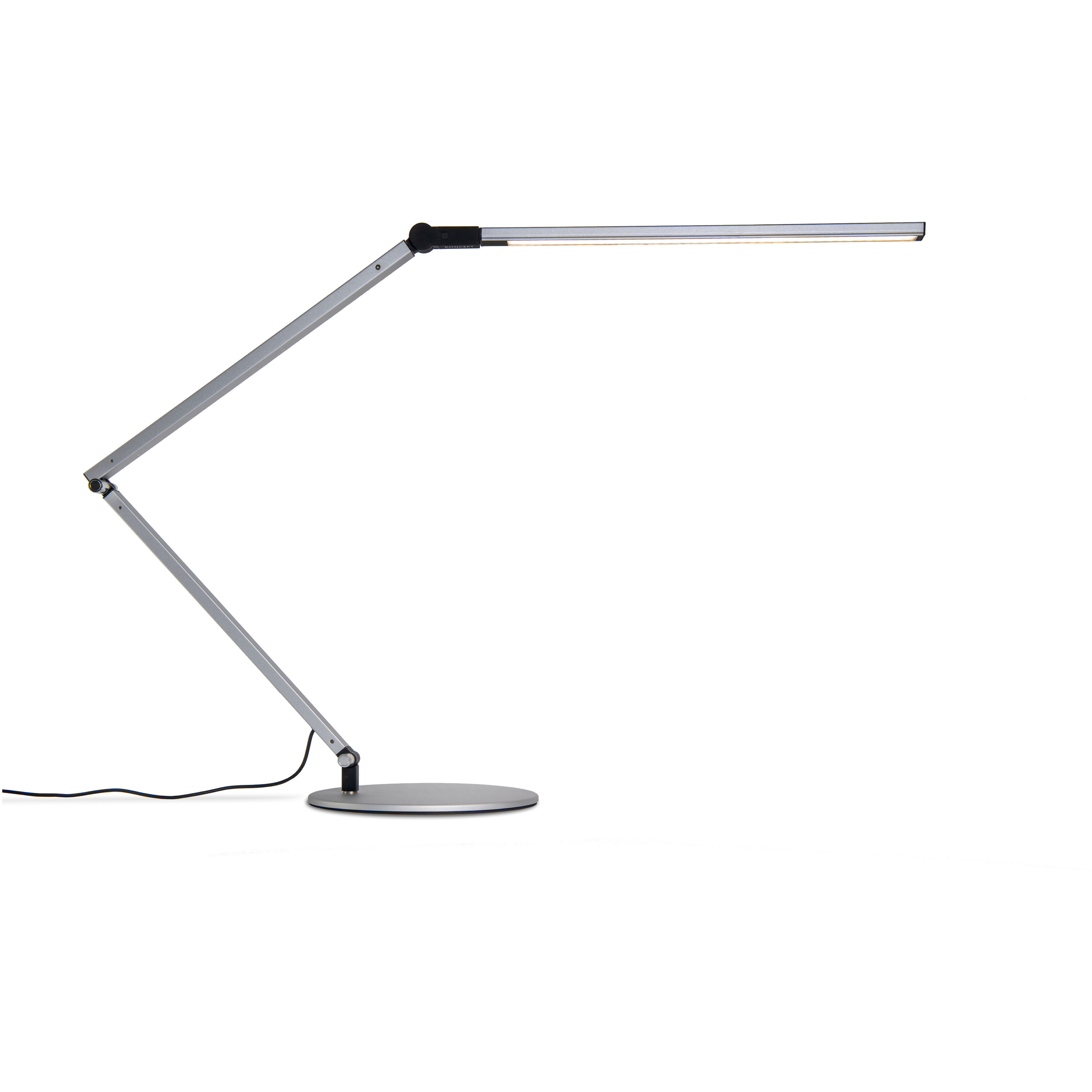 Z-Bar 16.42 inch 7.50 watt Silver Desk Lamp Portable Light
